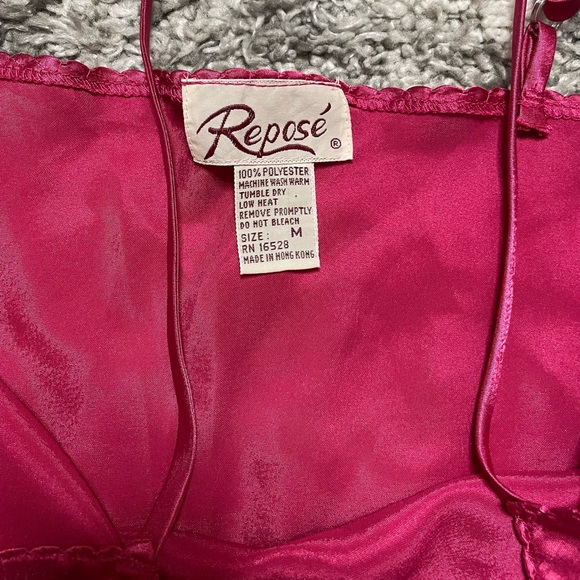 Repose Silky Pink Tank Top - Picture 5 of 7